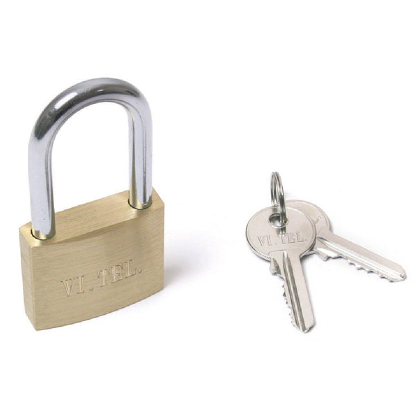 Lucchetto ad arco lungo in ottone - Secure Vibes